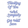 Sue Dix Designs Thinking Of You Everyday Metal Dies