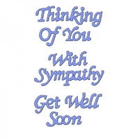 Sue Dix Designs Thinking Of You Everyday Metal Dies