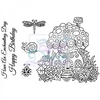 Sue Dix Designs Toadstool House Clear Stamp size A6