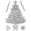 Sue Dix Designs Traditional Christmas Tree Clear Stamp A6