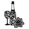 Sue Dix Designs Wine Glass Celebration Sweet Dixie Die Summer Collection