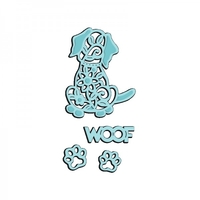 Sue Dix Designs Woof and Dog Sweet Dixie Die