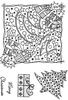 Sue Dix Parcel and Tree Montage Clear Stamp