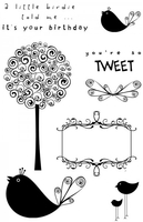 Sweet Dixie Birds and the Trees Clear Stamp
