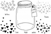 Sweet Dixie Little jar of Clear Stamp