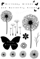 Sweet Dixie MM Birthday Kisses Clear Stamps