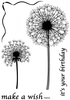 Sweet Dixie MM Make a wish Clear Stamps