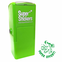 Teacher Stamp Education Stamp - Super Effort Worm,  Customise and order stamps online