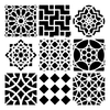 The Crafters Workshop 6x6 Stencil Moroccan Tiles