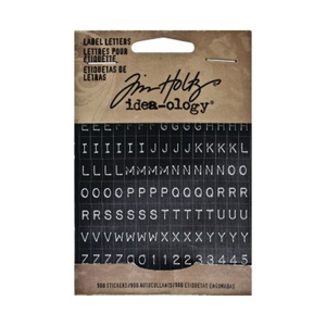 Tim Holtz ideaology Label Letters