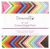 Trimcraft 6x6 Paper Pack Colours Value 72 Sheets