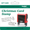 Trodat Customised Christmas Stamp Gift Card,  Customise and order stamps online