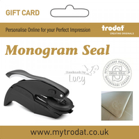 Trodat Customised Embossing Seal Gift Card,  Customise and order stamps online