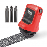 Trodat ID Protector+ Ink Roller – With Integrated Box & Letter Opener (3in1) – incl. 3 Refill Inks,  Customise and order stamps online