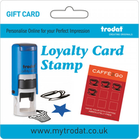 Trodat Loyalty Stamp Gift Card,  Customise and order stamps online