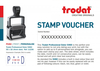 Trodat Professional Dater 5460 Stamp Voucher,  Customise and order stamps online