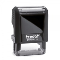 Trodat Self-inking Printy 4910 Custom Rubber Stamp Name & Address Stamp 27x7mm - 3 Lines,  Customise and order stamps online