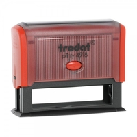Trodat Self-inking Printy 4918 Custom Rubber Stamp Name & Address Stamp 73x13mm - 2 Lines,  Customise and order stamps online