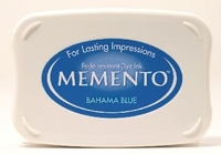 Tsukineko - Bahama Blue Memento Ink Pad,  Customise and order stamps online