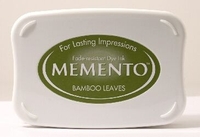 Tsukineko - Bamboo Leaves Memento Ink Pad,  Customise and order stamps online
