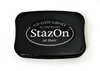 Tsukineko - BS Jet Black StazOn Ink Pad,  Customise and order stamps online