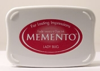 Tsukineko - Lady Bug Memento Ink Pad,  Customise and order stamps online