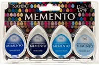 Tsukineko - Memento 4 Piece Set Ocean,  Customise and order stamps online