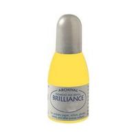 Tsukineko Pearlescent Yellow Ink