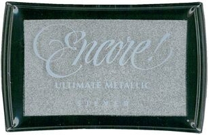Tsukineko Ultimate Metallic Silver Pad