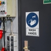 Warning Sticker (3 Pack) Wash hands (200x300 mm)