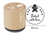 Woodies stamp Baked with love 2