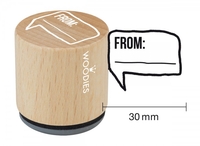 Woodies stamp From