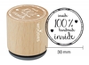 Woodies stamp Inside 100% handmade
