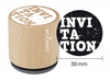 Woodies stamp INVITATION