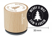 Woodies stamp Merry Xmas