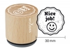 Woodies stamp Nice job
