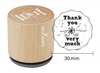 Woodies stamp Thank you very much