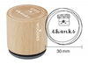 Woodies stamp Thanks