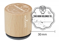 Woodies stamp This book belongs to...