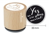 Woodies stamp Yes we are getting married