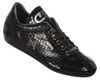 Cruyff Recopa Classic Black Croc Patent Leather Trainers