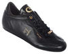 Cruyff Recopa Classic Black Leather Trainers