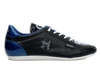 Cruyff Recopa Classic Black Leather Trainers