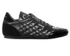 Cruyff Recopa Classic Black Quilted Leather Trainers