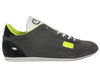 Cruyff Recopa Classic Dark Grey/Yellow Canvas Trainers