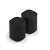 Sonos 2 x One Gen 2 Wireless Speakers in Black with Amazon Alexa