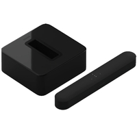 Sonos Beam Compact Soundbar with Amazon Alexa with Subwoofer Gen 3 - Black