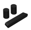 Sonos ray and era 100 x2 in black