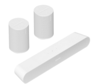 Sonos ray and era 100 x2 in white
