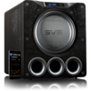 SVs PB16 Ultra Subwoofer in Black Oak